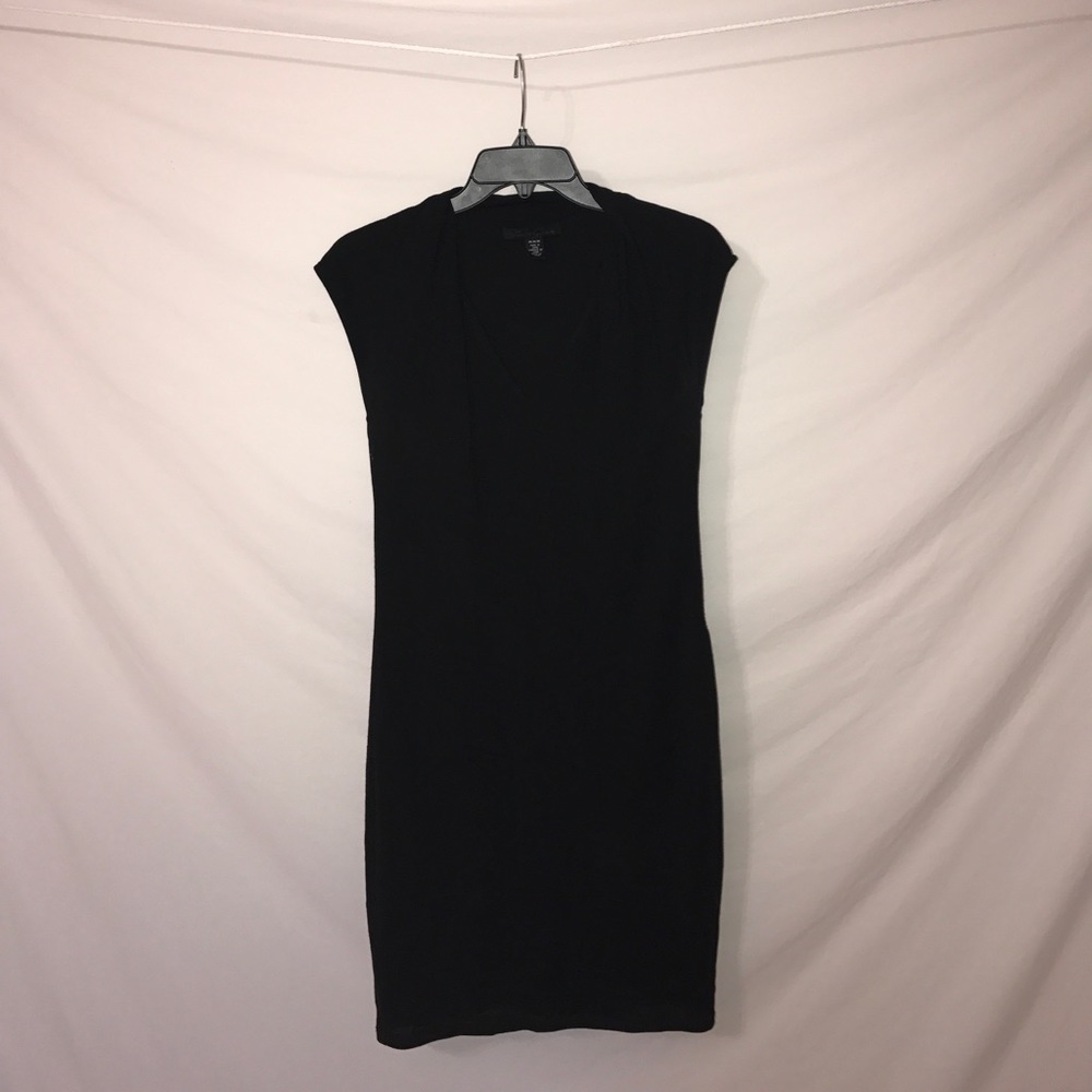 Kenneth Cole v-Neck wool dress