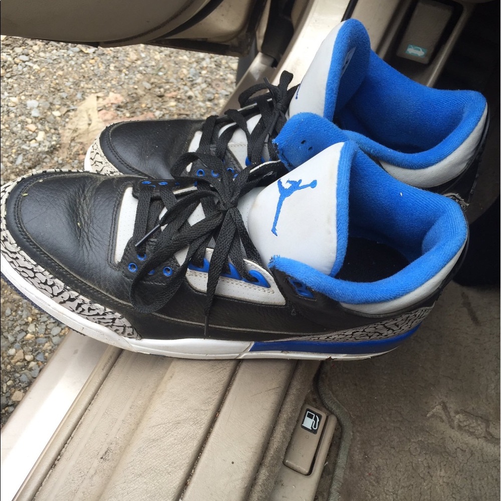 Sport Blue 3s