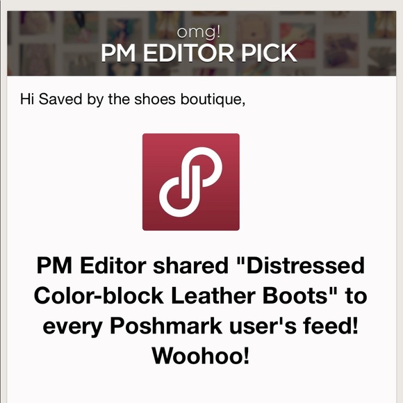 Distressed Color-block Leather Boots - Picture 8 of 8