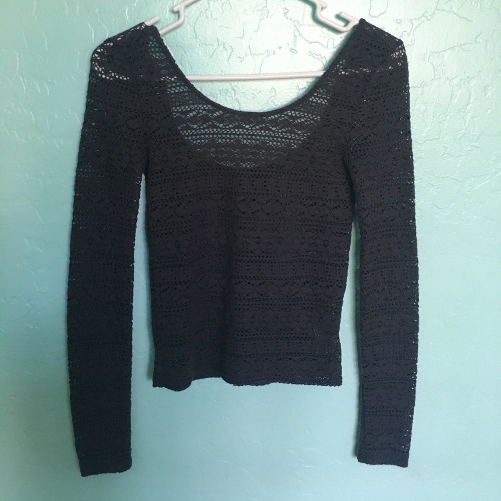 NWOT American Eagle See Through Style Top