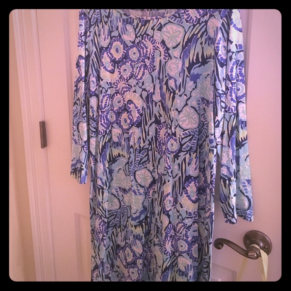 Lilly Pulitzer Marlowe Dress in Sunset Swim!