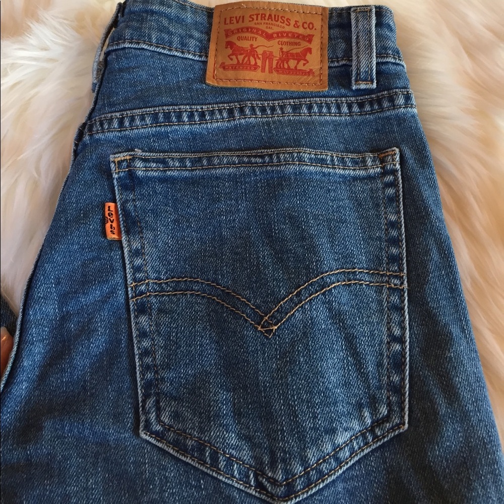 Levi 721 vintage high rise skinny