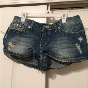 Jean shorts