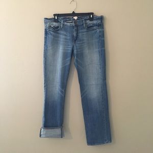 J. Crew straight leg 31 SHORT stretch jean