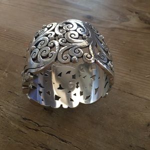 Brighton Silver Plated Bangle Cuff