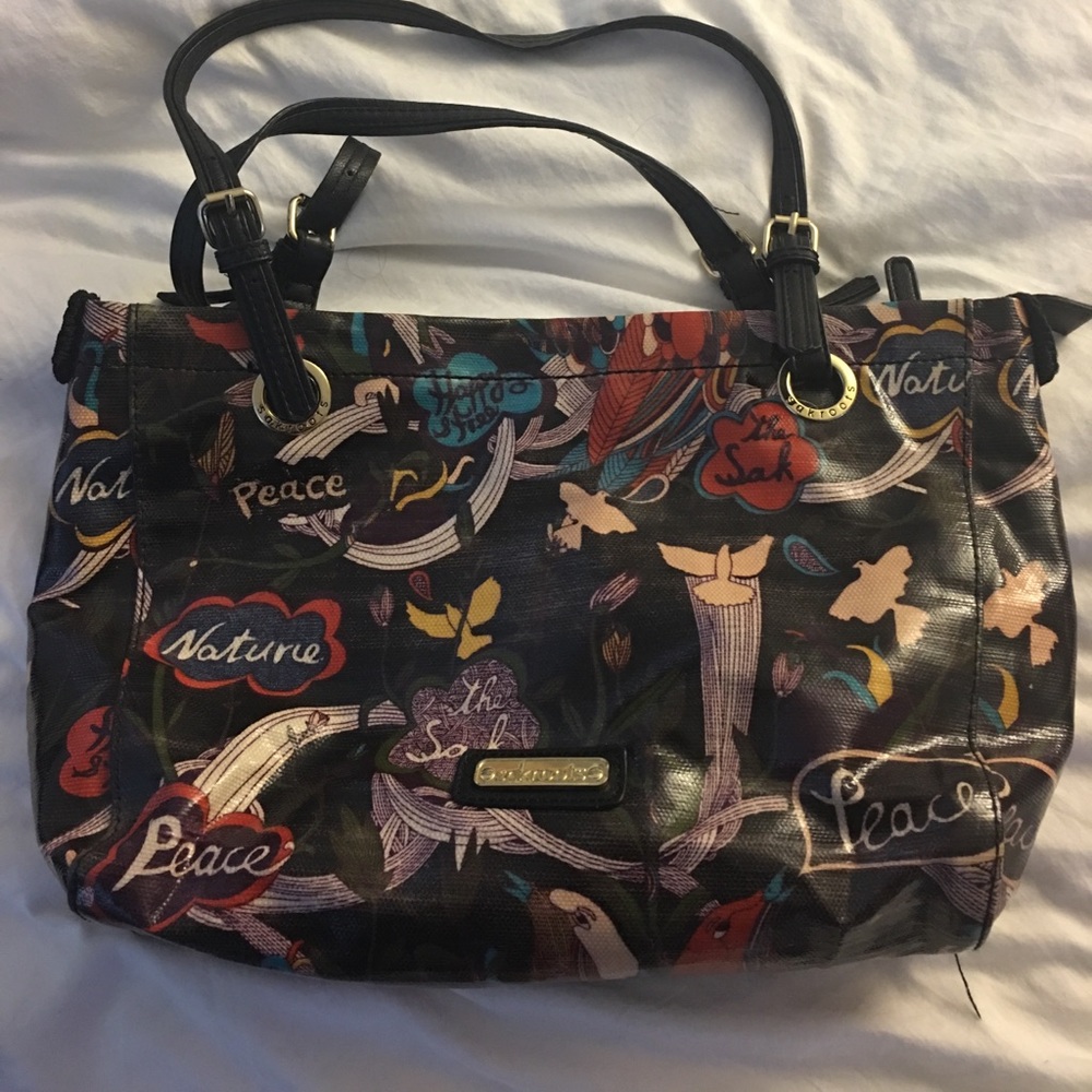 Sakroot tote Peace & Love