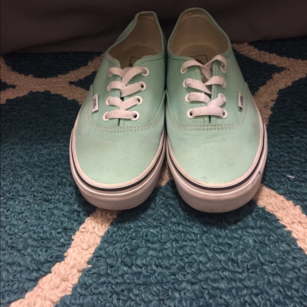 Mint green  vans