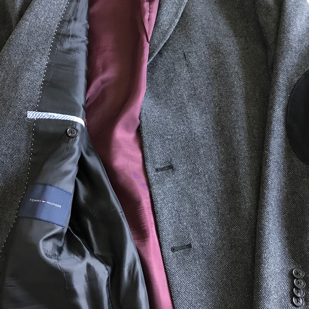 Tommy Hilfiger Dark Grey Wool blazer