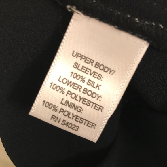 Banana Republic 100% Silk Shift Dress - sz 8 - Picture 6 of 6