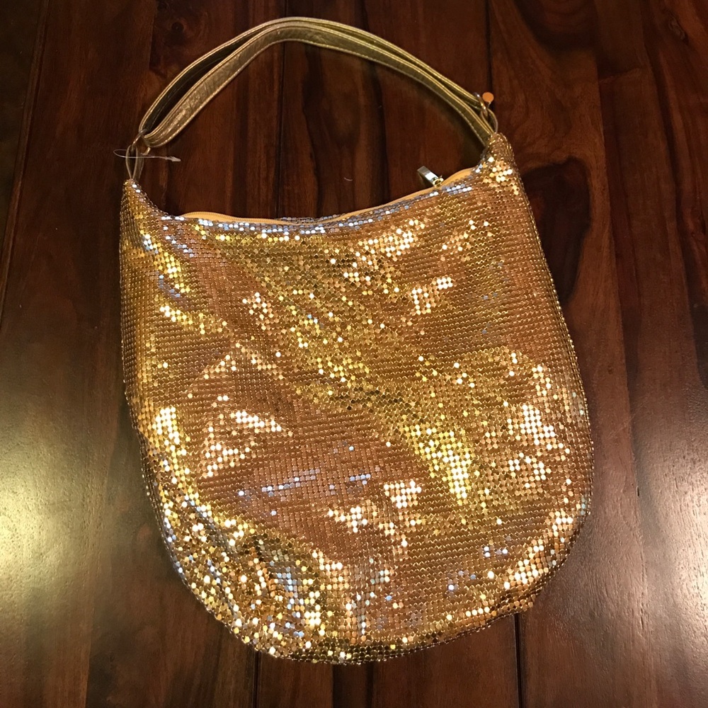 Gold Sequin Purse