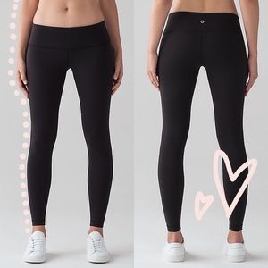 Lululemon Wunder Under Low-Rise Leggings