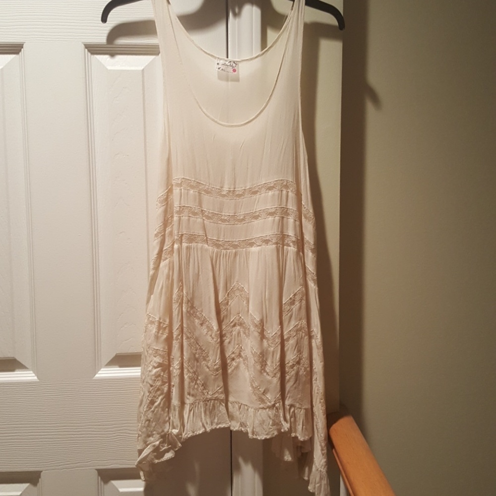 White free people dress