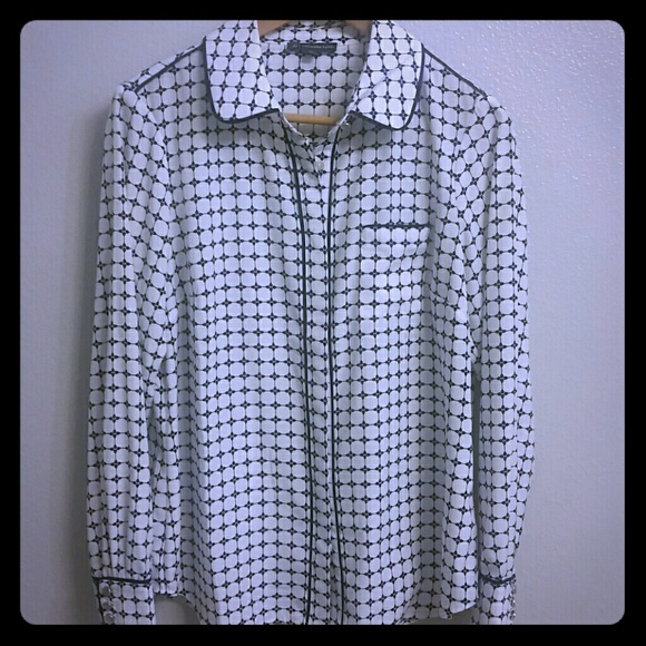 Adrianna Papell Button-Up Blouse - Picture 2 of 6