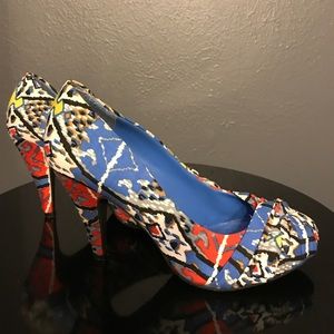 Patterned Rocket Dog Heels