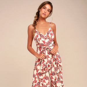 Free People Hot Tropics Jumpsuit