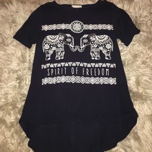 Elephant Spirit of Freedom Tee