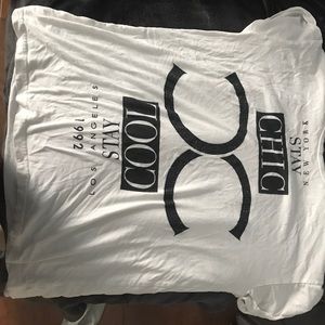 Forever 21 loose fit white shirt