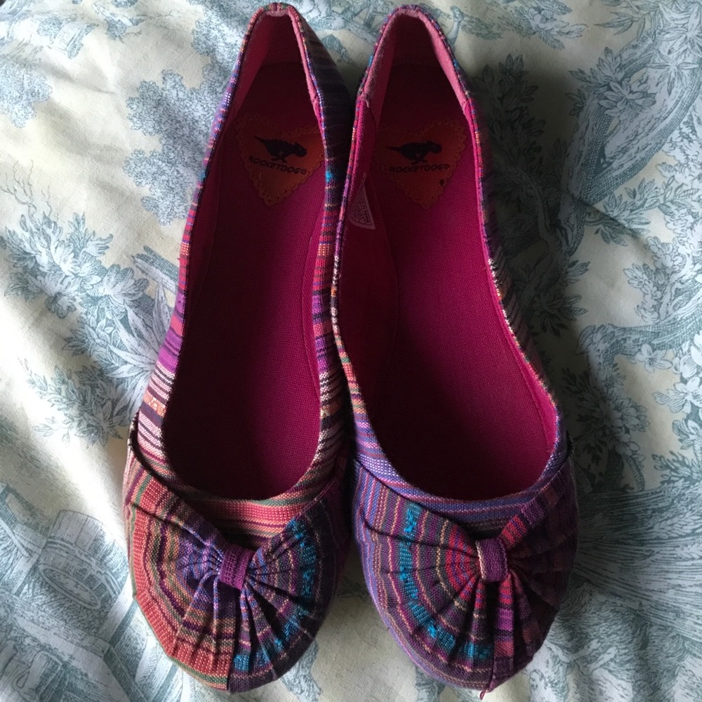 Rocket Dog Tribal Boho Ballet Flats