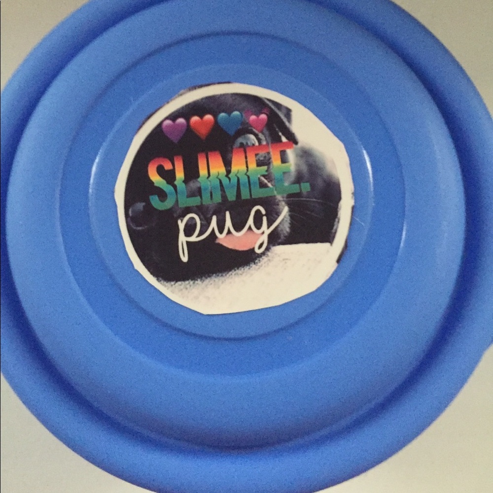 Baby Blue beaded jiggly slime