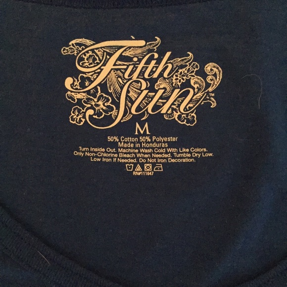 Anchor design boatneck top like new size M - Picture 5 of 5