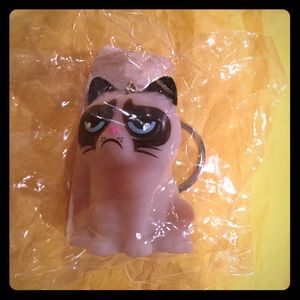 Grump Cat GANZ limited edition keychain NIP