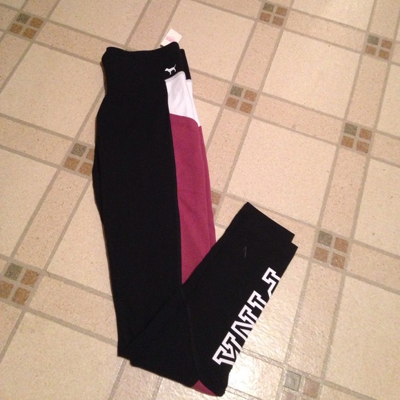 PINK Victoria's Secret Pants - Brand new pink flat legging yoga pants