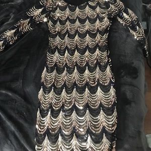 Bebe sequin dress