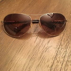 Coach aviator sunglasses