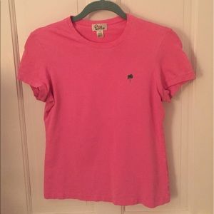 Lilly Pulitzer pink short sleeve tee