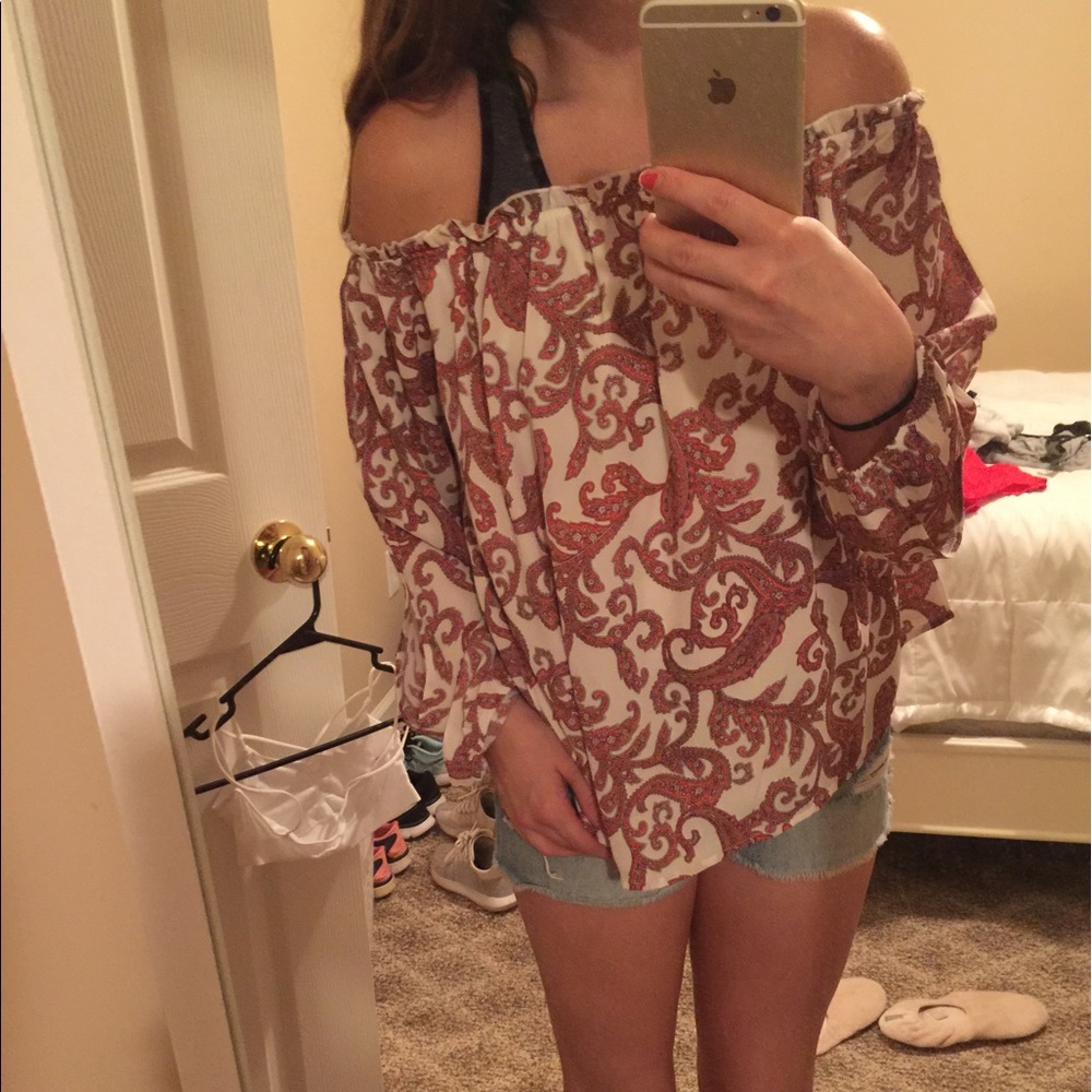 Off the shoulder top