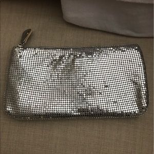 Jimmy Choo silver clutch