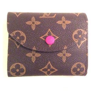 Louis Vuitton Wallet Monogram in Pink