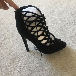 Black heels