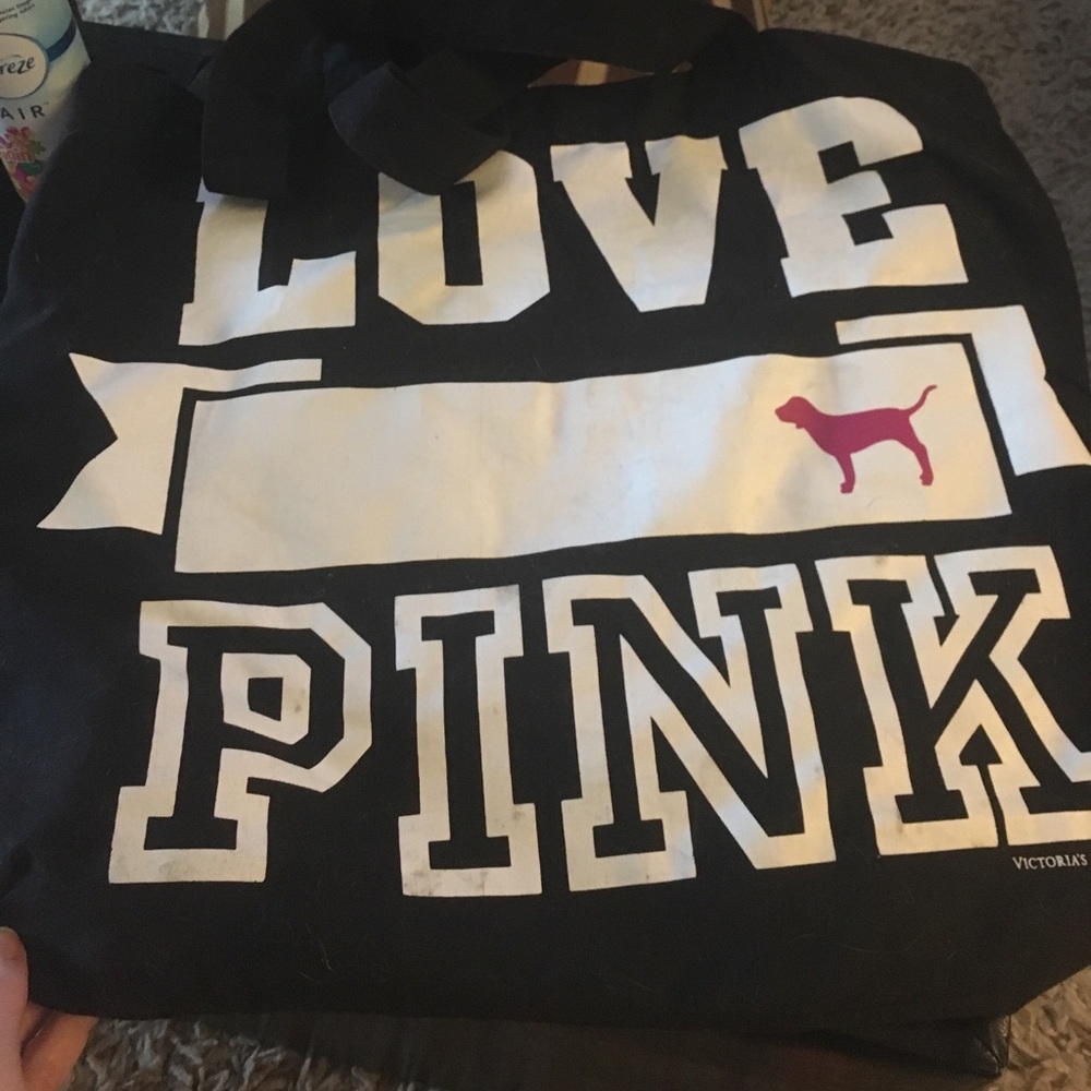 Pink tote