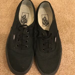 Black Vans