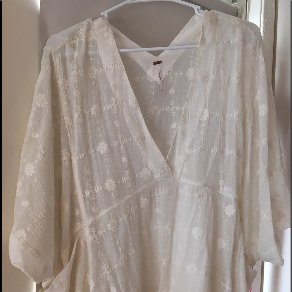 New Free People Ivory Top
