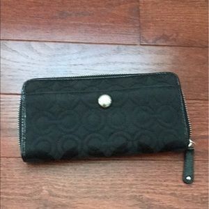 Black coach wallet