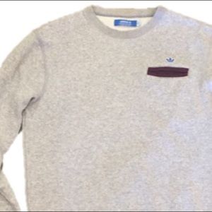 Adidas Limited Edition Grey Sweatshirt w/ Pocket S