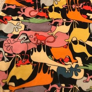 NWOT RARE LulaRoe OS Leggings Noah's Ark/Dr Seuss