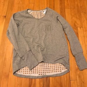 Cute workout sweatshirt