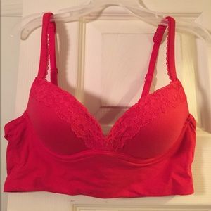 Victoria's Secret Padded Wirefree Bralette Sz 32a
