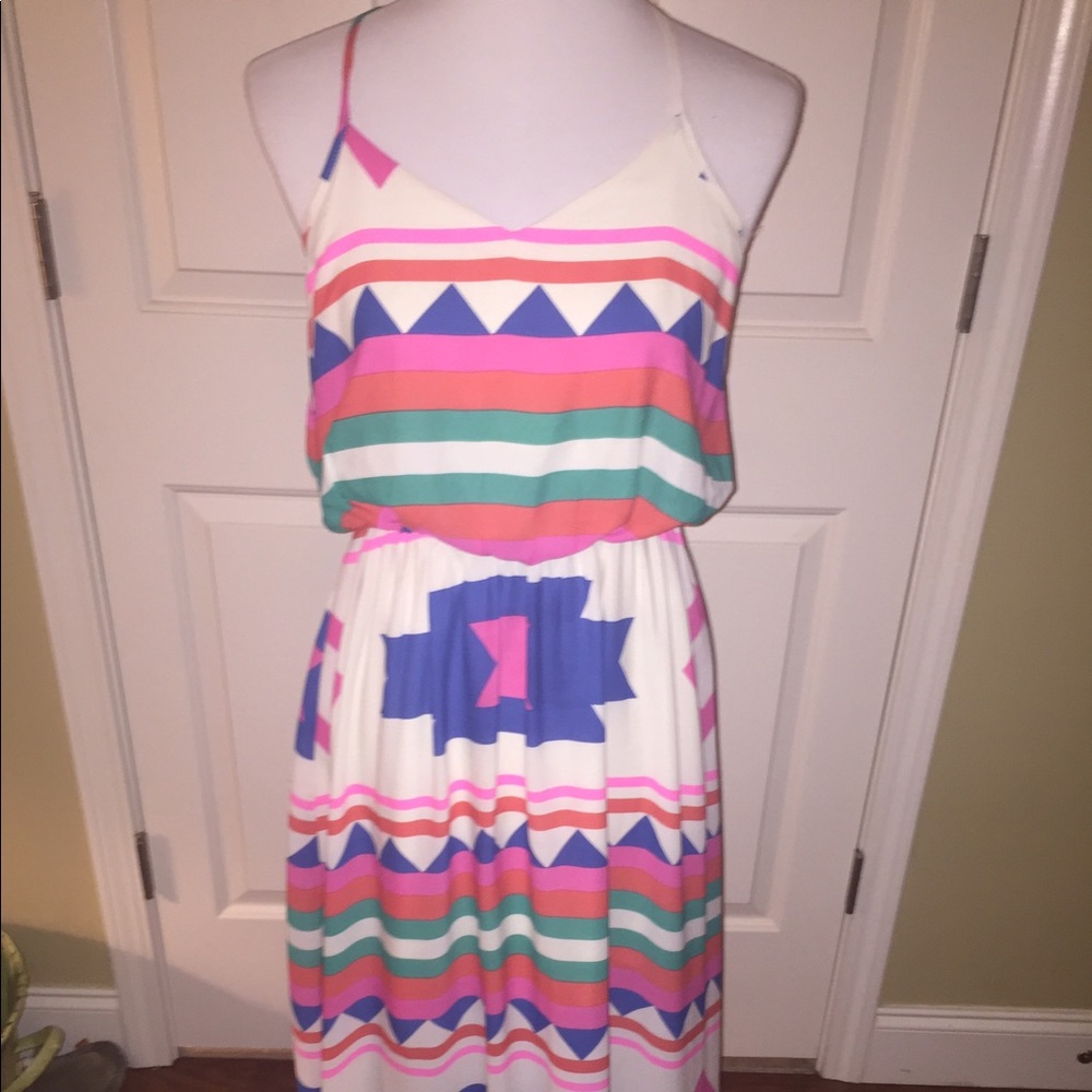 Aztec racerback maxi