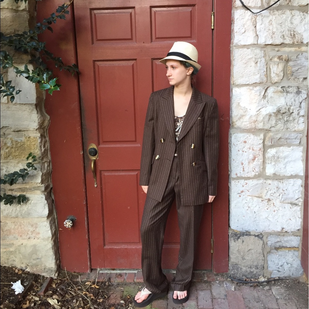 Escada three-piece pants suit (final markdown)