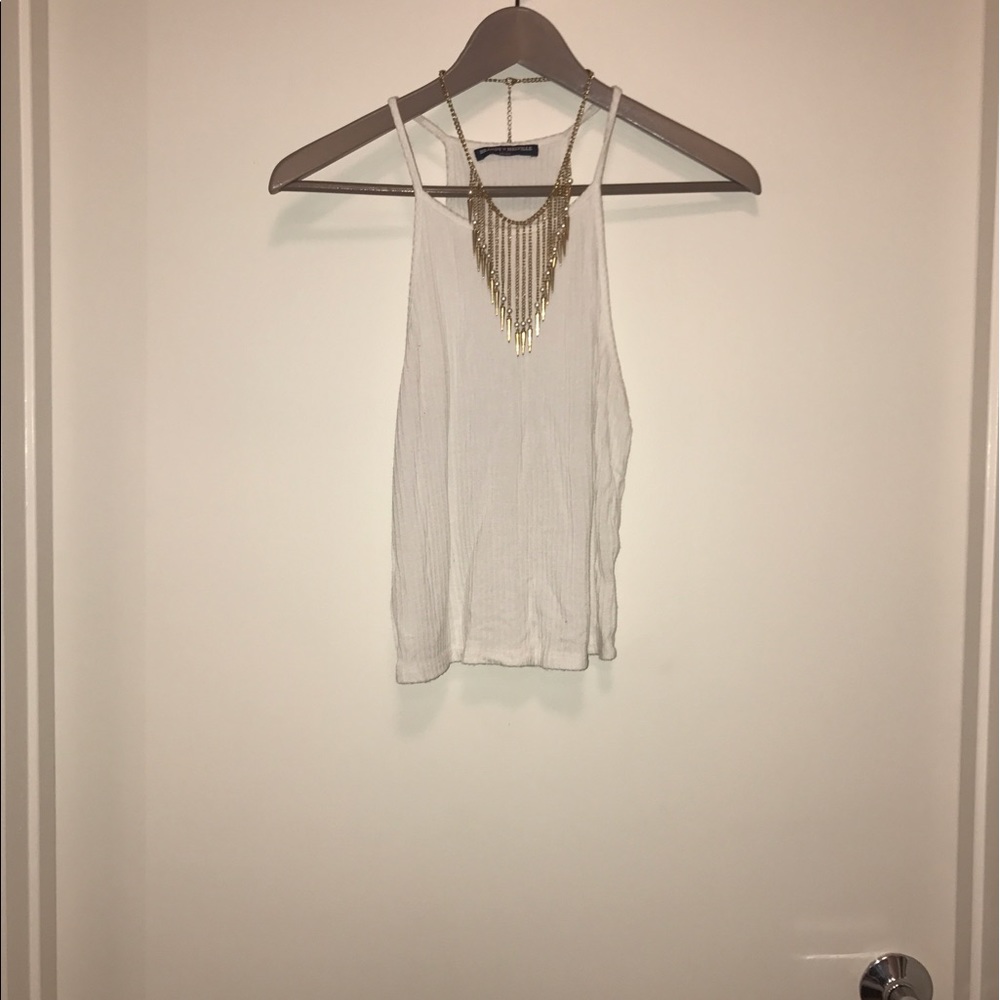 Brandy Melville high neck goddess tank