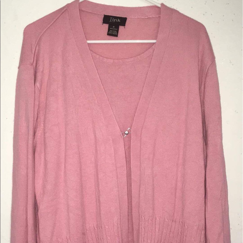 Cute pink sweater