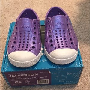 Kids native Jefferson techno purple
