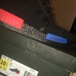 OG NMD R1 PK CUSTOM BLACK SOLE 10.5