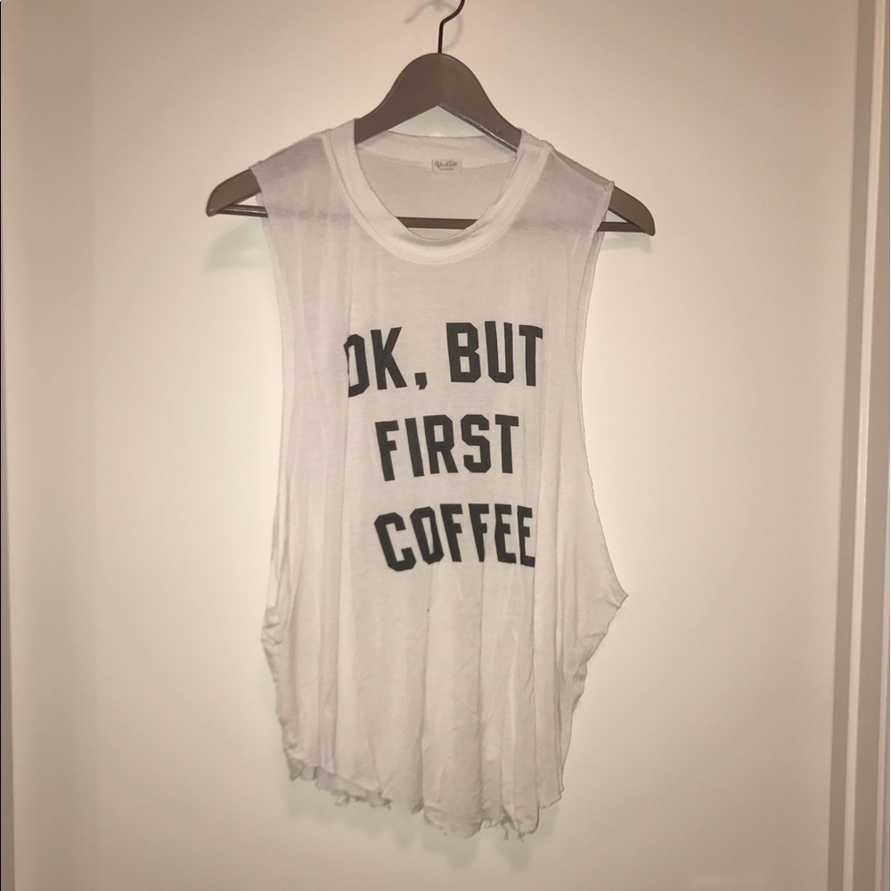 John galt. Ok but first coffee tank