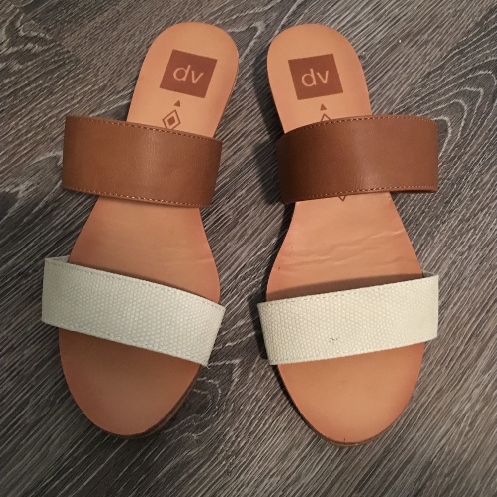 Double strap sandals