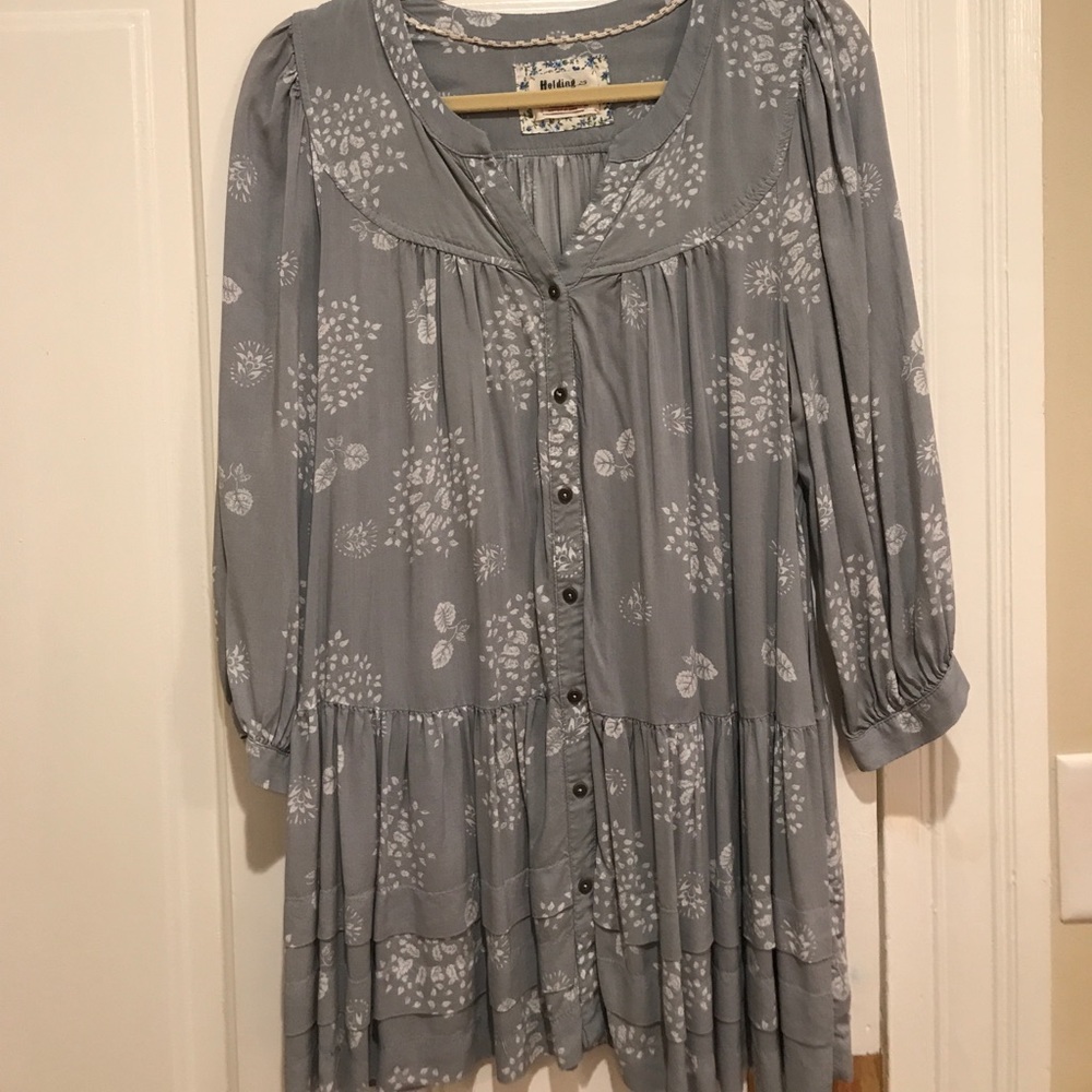 Anthropologie holding horses tunic